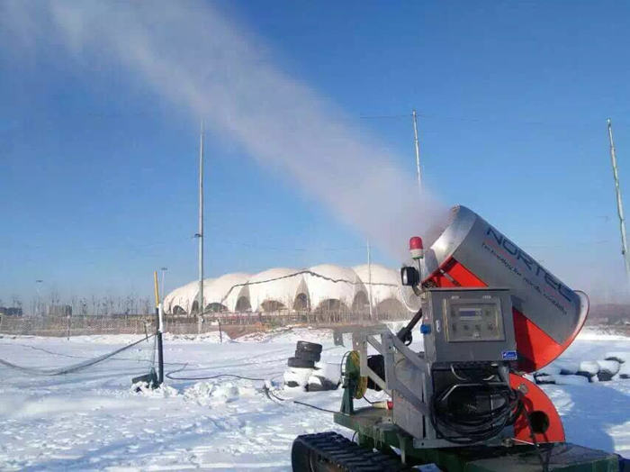 造雪機(jī)在滑雪場造雪中會(huì)出現(xiàn)的情況