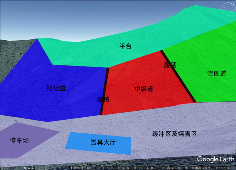 滑雪場(chǎng)分布圖